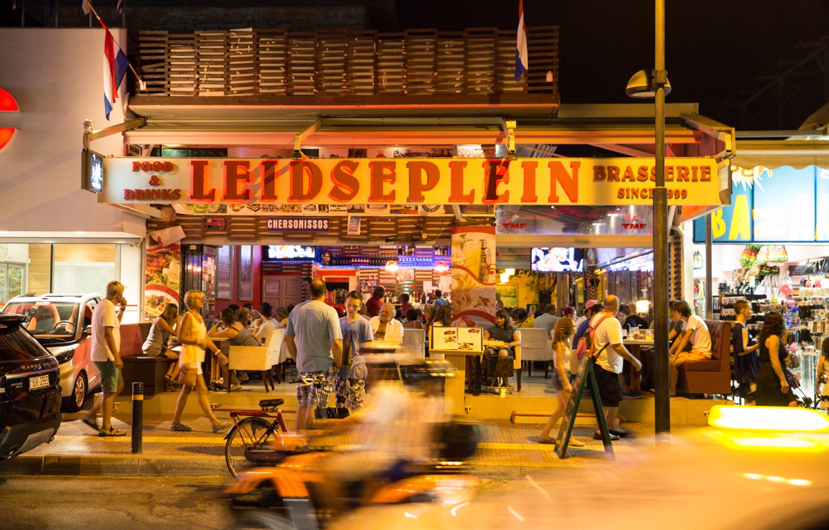 Leidseplein in Chersonissos :) Leidseplein in Chersonissos :)